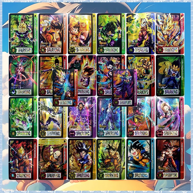 Japanese anime Dragon Ball DIY ACG Pan Broli Android 18 Vegeta Yonsei Frieza Trunks Piccolo Collectible Cards Birthday Toy Gift view 2