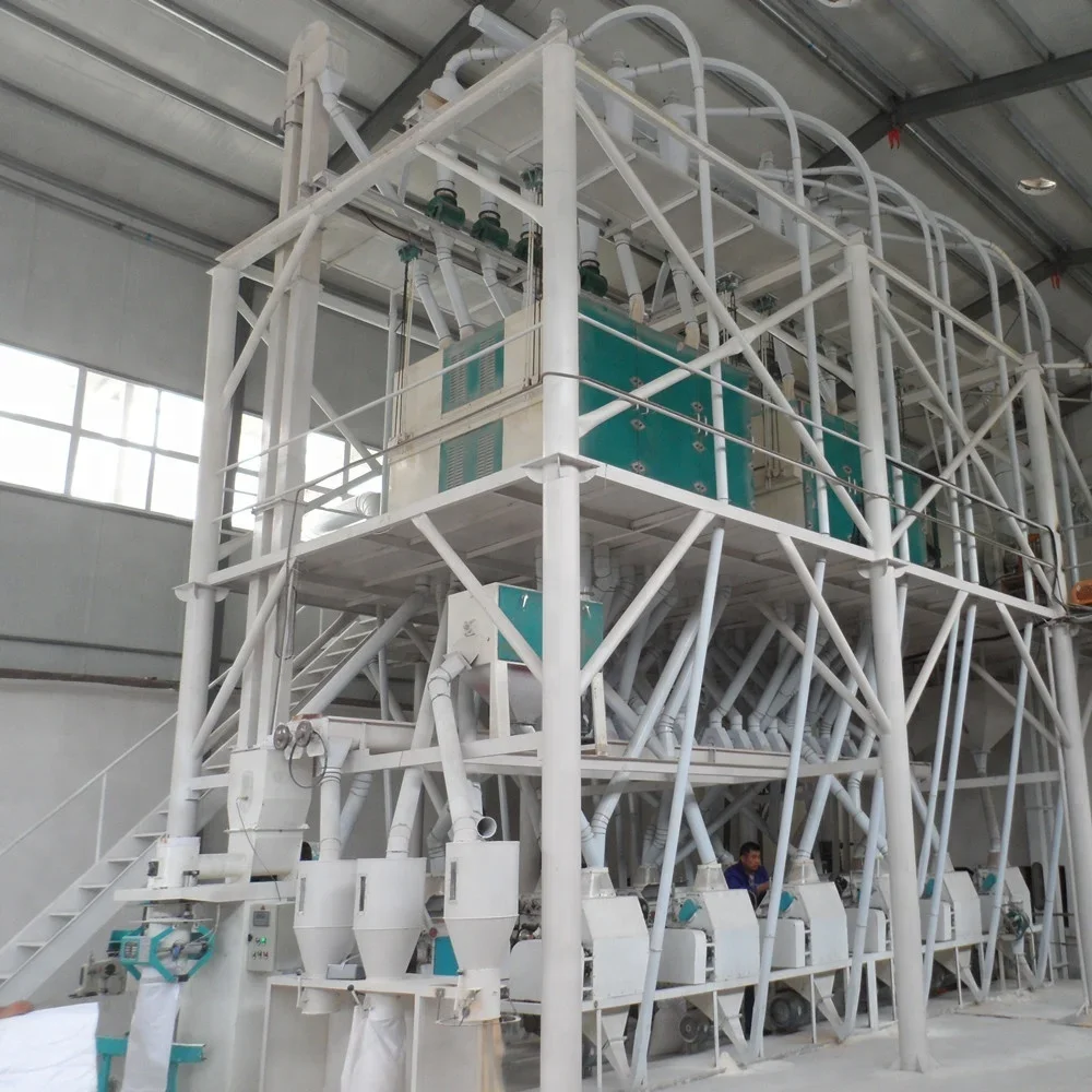 Complete Wheat Flour Mill Machinery /Turkey Project Wheat Flour Milling Machine