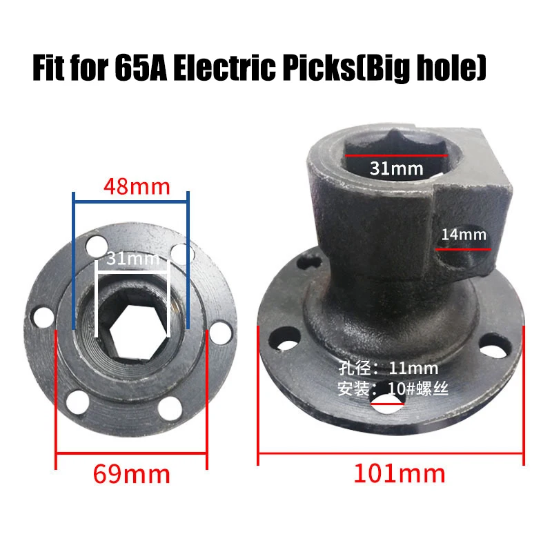 M8/m10 65-バネットロックブレーキストッパーセット付き鉄製ヘッド,解体用ハンマー付き