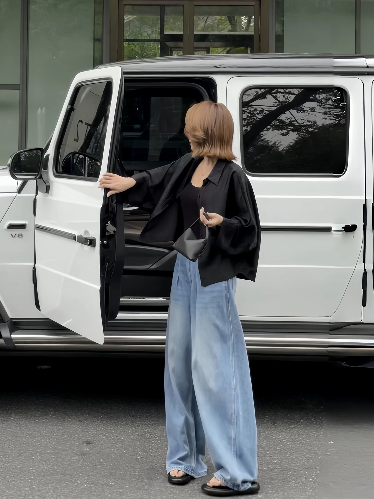 

Летний новый повседневный дышащий кардиган-рубашка Zhou с текстурированным воротником, легкий, из ацетатного полиэстера, женский, на пуговицах