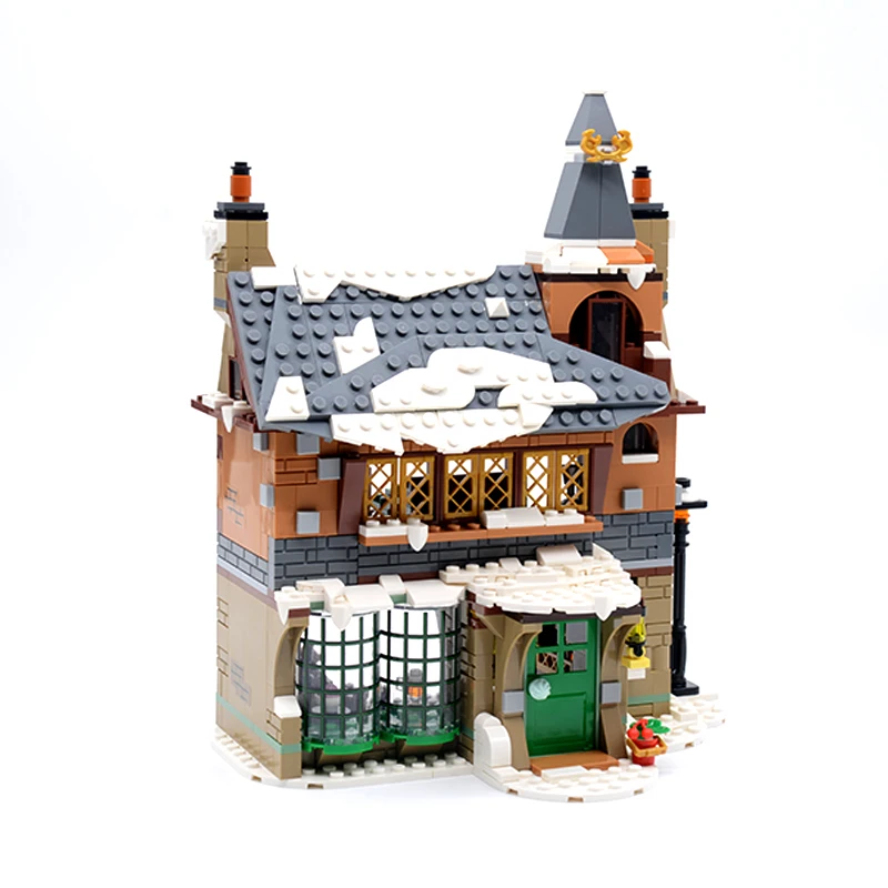 851pcs New MOC Modular Buidling Compatible 73688 Winter Village Blocks Bricks Educational Puzzle Toys Birthday Gifts