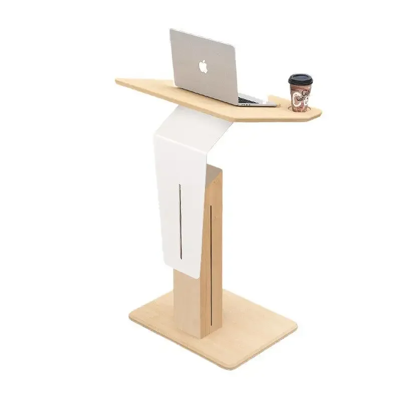 Liftable, lectern,welcome shopping guide, training, conference, simple and modern leadership