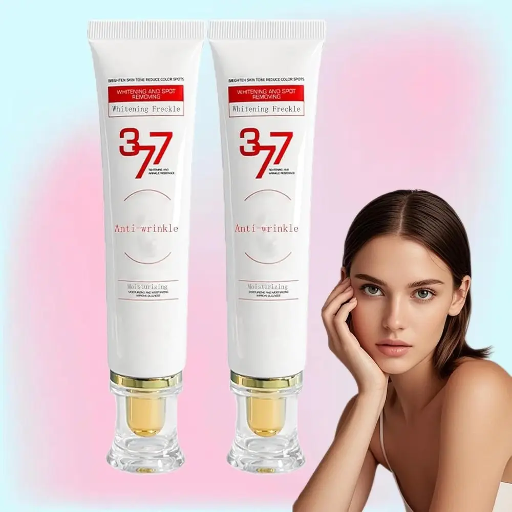 ครีมวิตามินซีและไฮยาลูรอน 377 ลดเลือนริ้วรอย ต่อต้านริ้วรอย กระชับผิว 377 ครีมแก้ไขจุดด่างดำบนใบหน้า