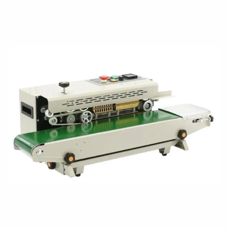 FR-880 Fully Automatic Bag Sealing Machine Aluminum Foil Plastic Film Packaging Sealing Machine 220V Food Plastic Packag Sealer