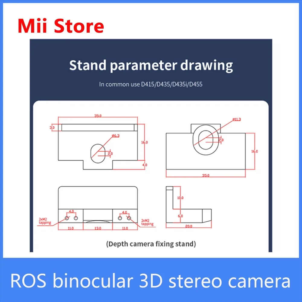 Câmera Realsense Profundidade D455