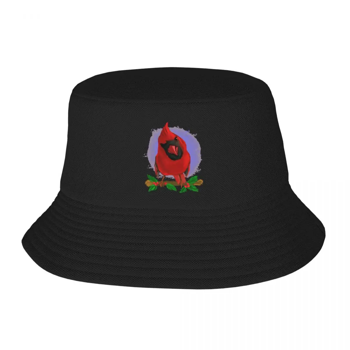 

Christmas cardinal Bucket Hat birthday Golf Hat Hats New In The Hat Man Hat Women's