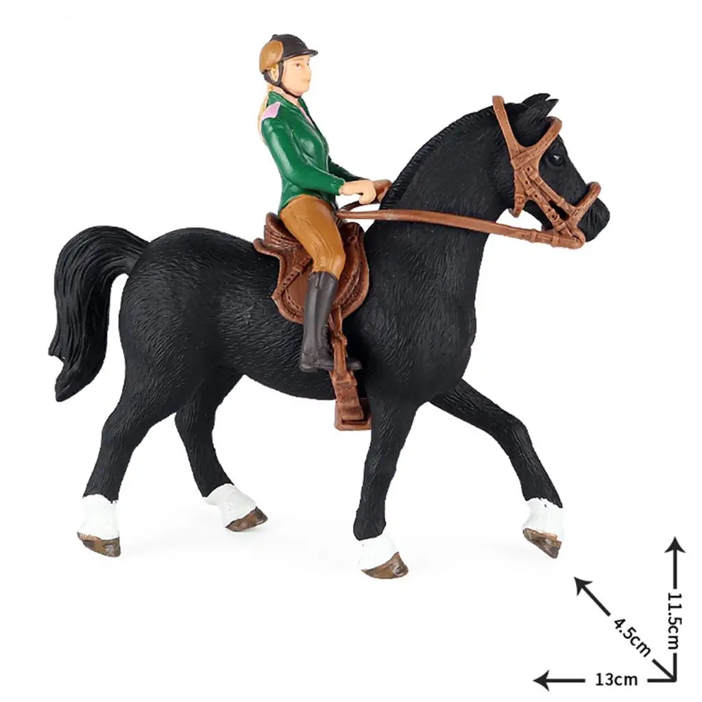 Action figure da cowboy in plastica per bambini per ragazzi Collezione di figurine dell'Ovest selvaggio