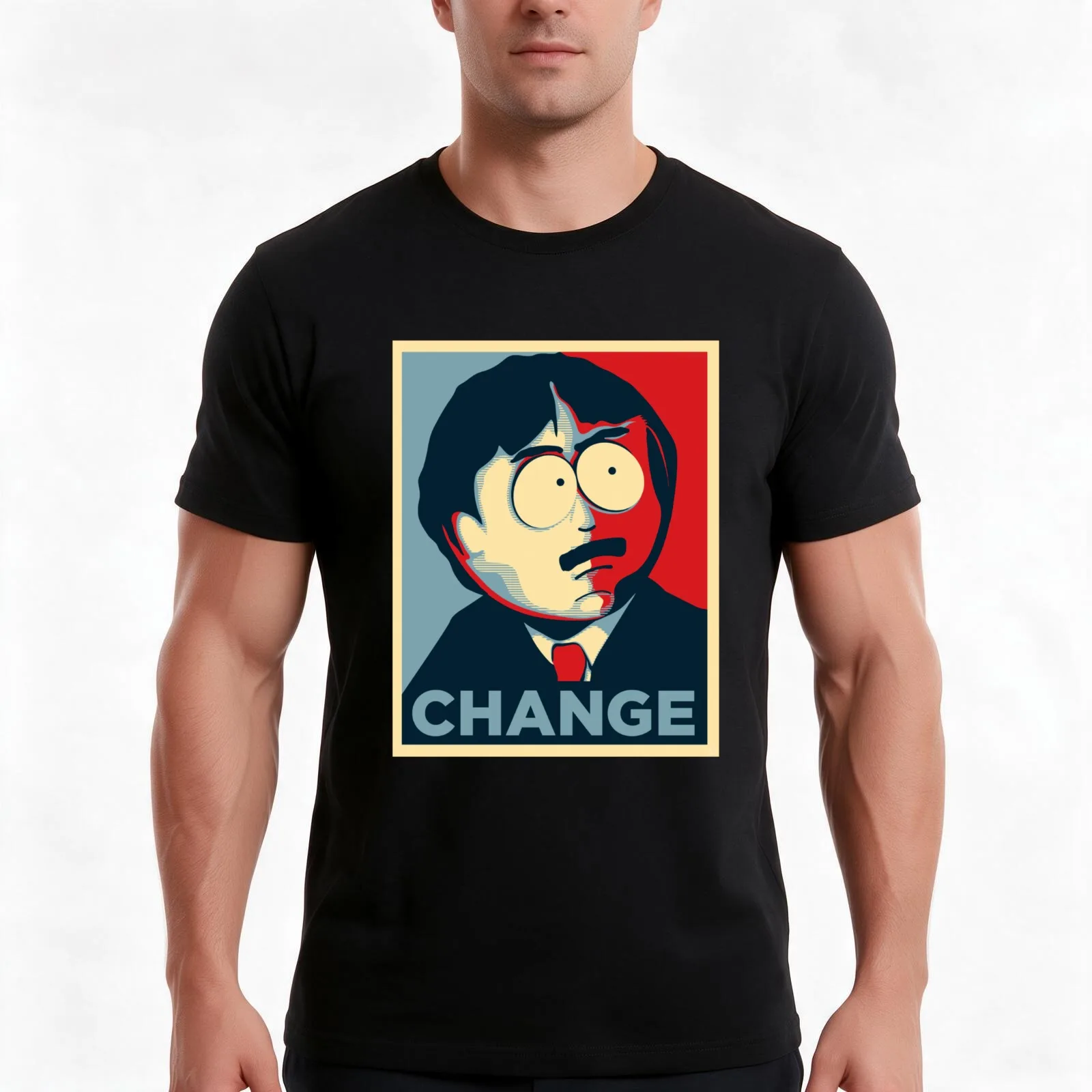 Randy Marsh Change Randy Marsh Modification T-Shirt Summer Casual Cotton Tee Oversized Streetwear Tops Vintage Graphic Print