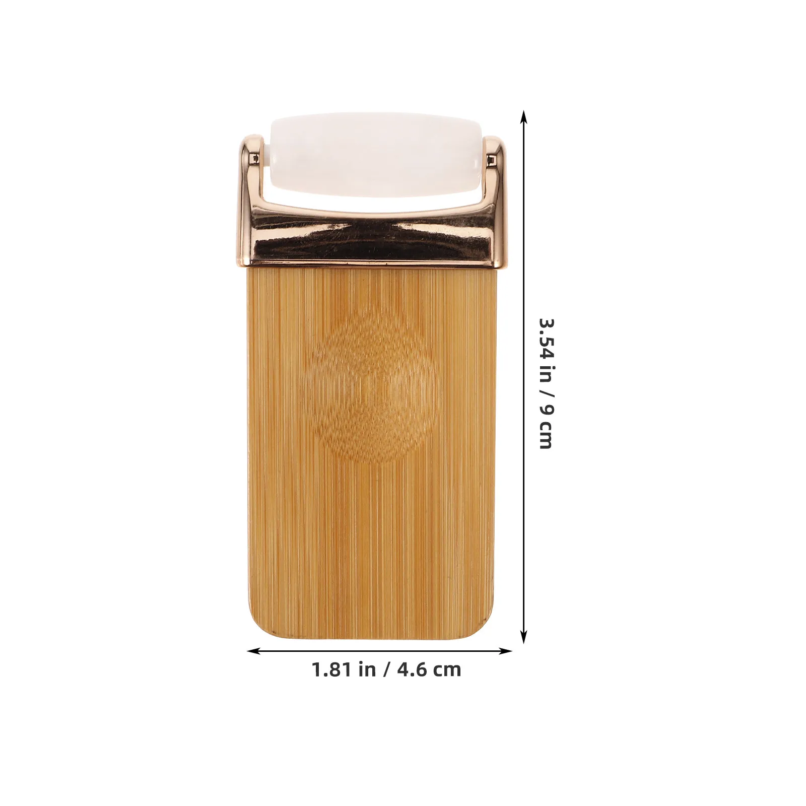 Wood Facial Roller Massager Portable Compact Face Massage Tool Skin Care Roller for Relaxation Universal Design view 3