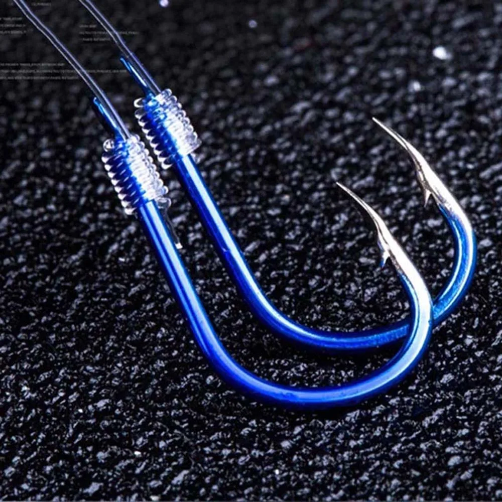 1 Fishing Tackle Accessories Ansuo line Binding line Seawater Fishing Ghost Tooth Hooks Fish Hook Barbed Single Hook Carp Hook