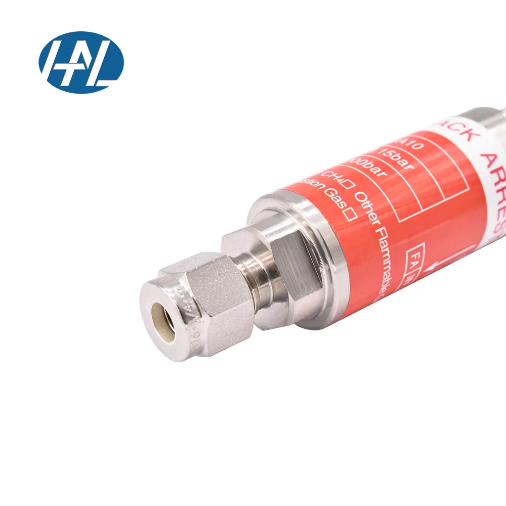 316L Stainless Steel Ferrule Gas Pipeline Deflagration Arrester Made in China