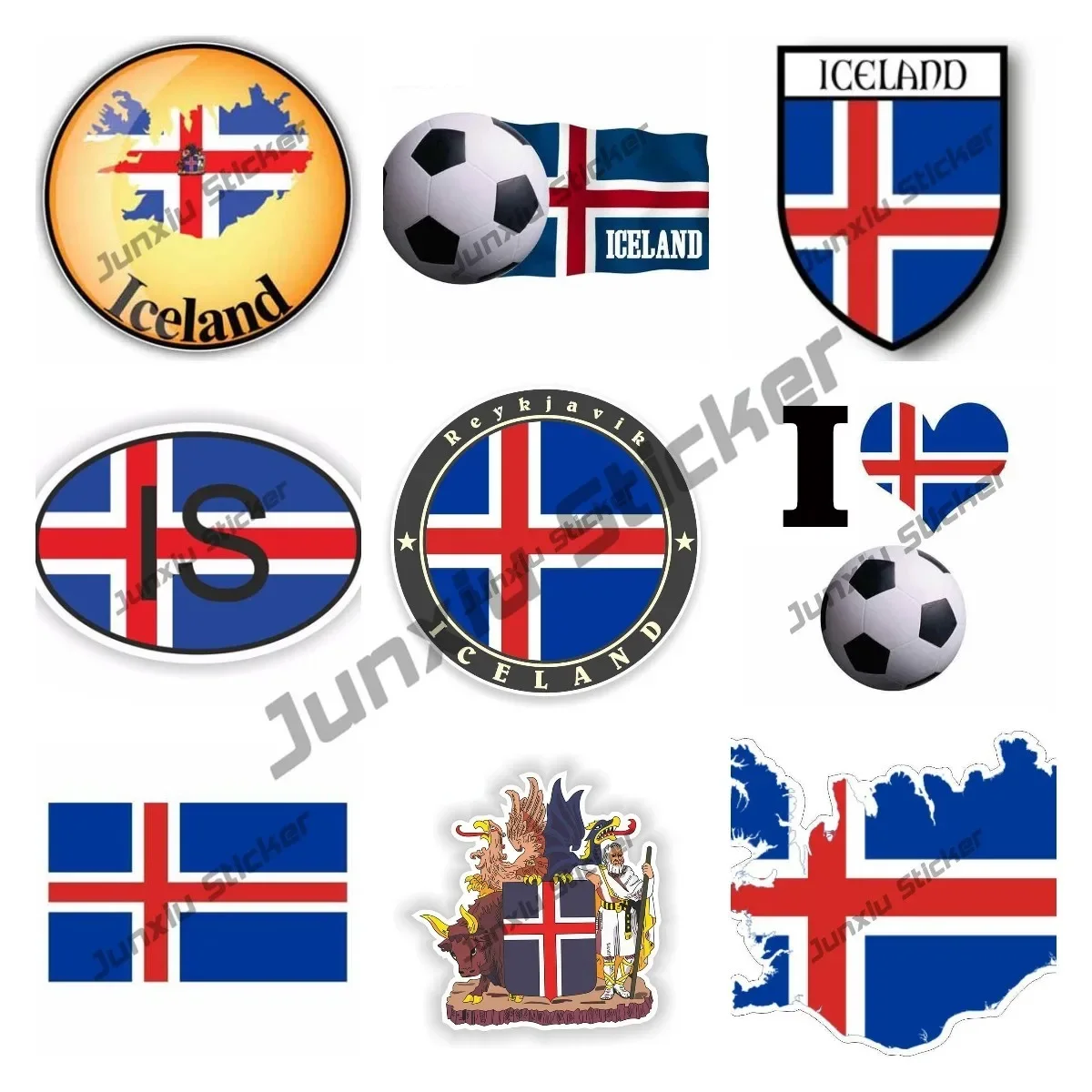 

Виниловая наклейка с изображением флага Исландии, я люблю исландский футбол, наклейка для ноутбука, автомобиля, бампера, Дорожный чемодан, автомобиля, IPad, знак, Декор