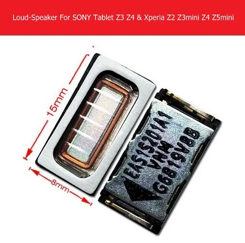 

Genuine Louder-speaker for Sony Xperia Z3 Z4 tablet buzzer For Sony z2 z3 Z4 Z5 mini /premium louderspeaker ringer replacement