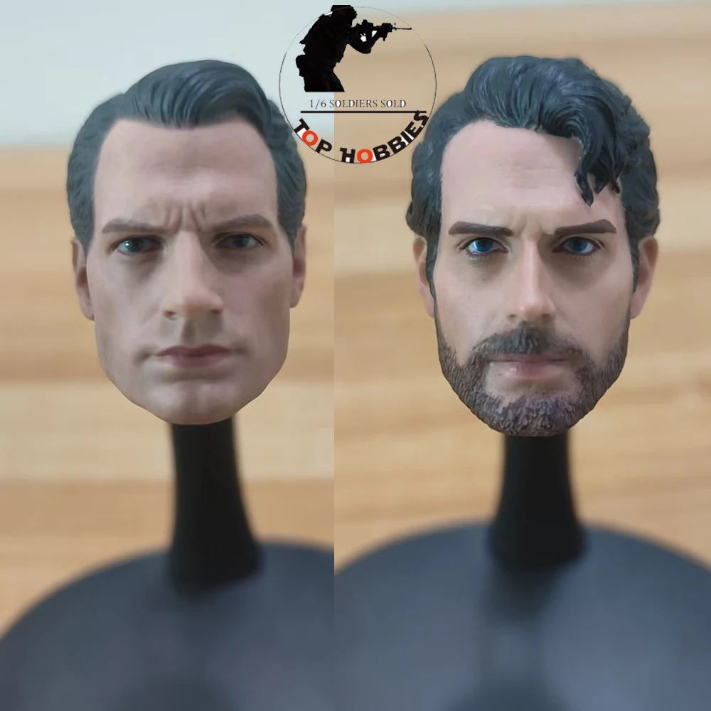 ใน Store 1:6 Scale ชาย Headsculpt รูปอุปกรณ์เสริม Henry Cavill หัวแกะสลักสําหรับ 12 "Body Phicen Action รูปตุ๊กตาของเล่น