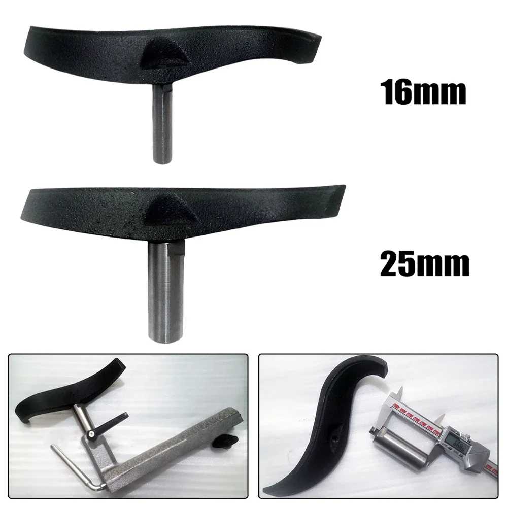 Curved Lathe Tool Rest Wood Lathe Woodworking Special-shaped Lathe Curved Turning For16/25mm Tool Rest Base Woodturning Tool