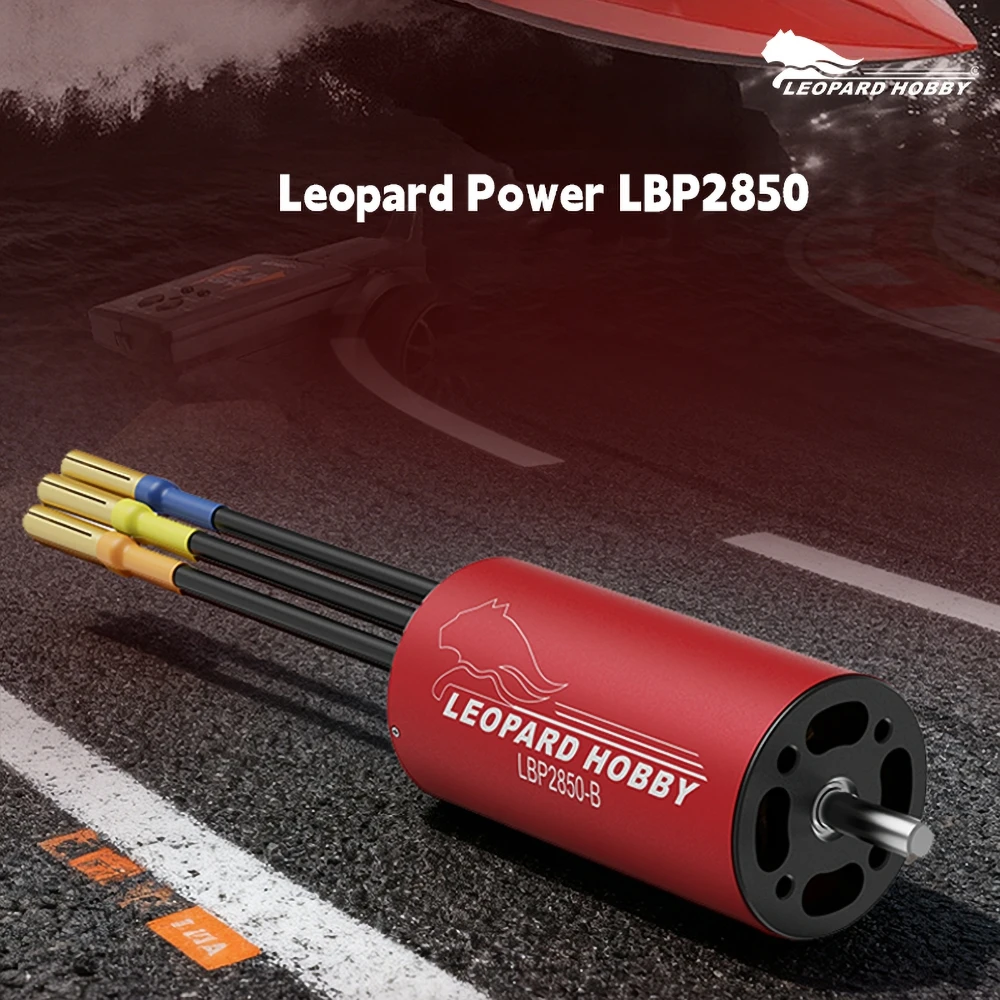 ليوبارد هواية فرش السيارات 2850 محرك كهربائي للتحكم عن بعد Rc سيارة 1/16 1/14 1/12 عربات التي تجرها الدواب الوحش 300-450 مللي متر Rc قارب