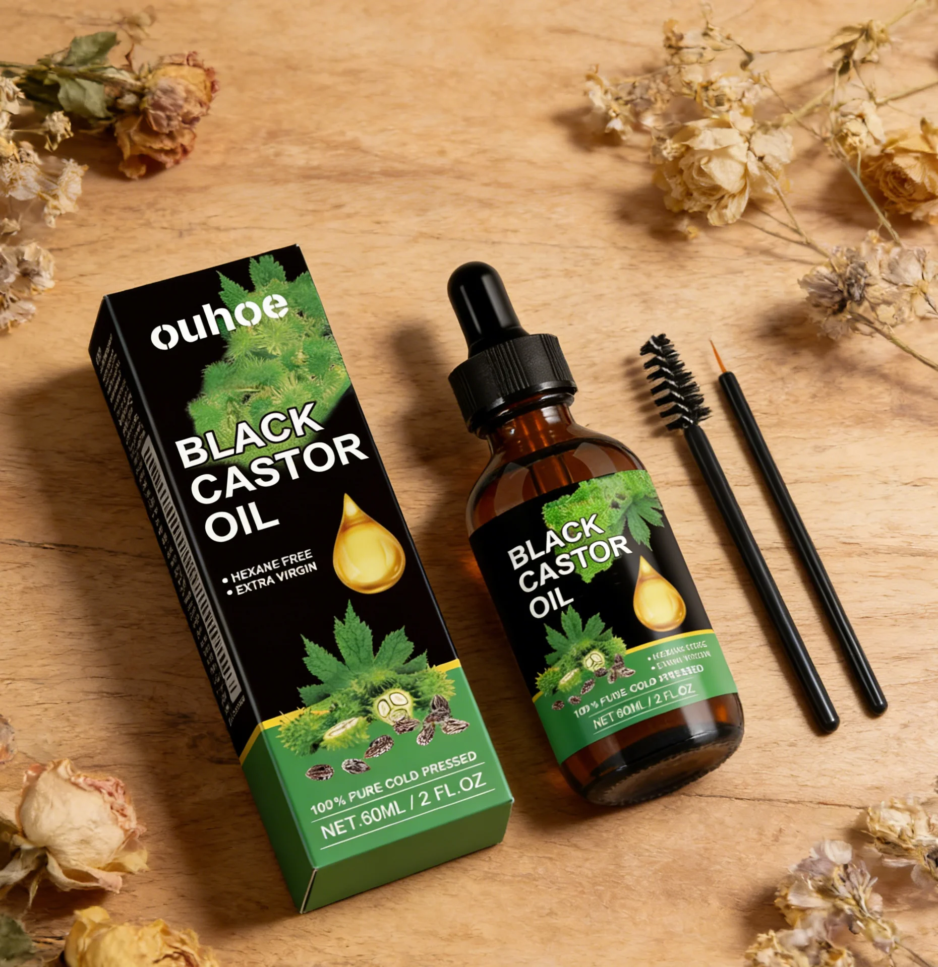 Hair Care Ouai - Black Castor Oil for Hair Eyebrows