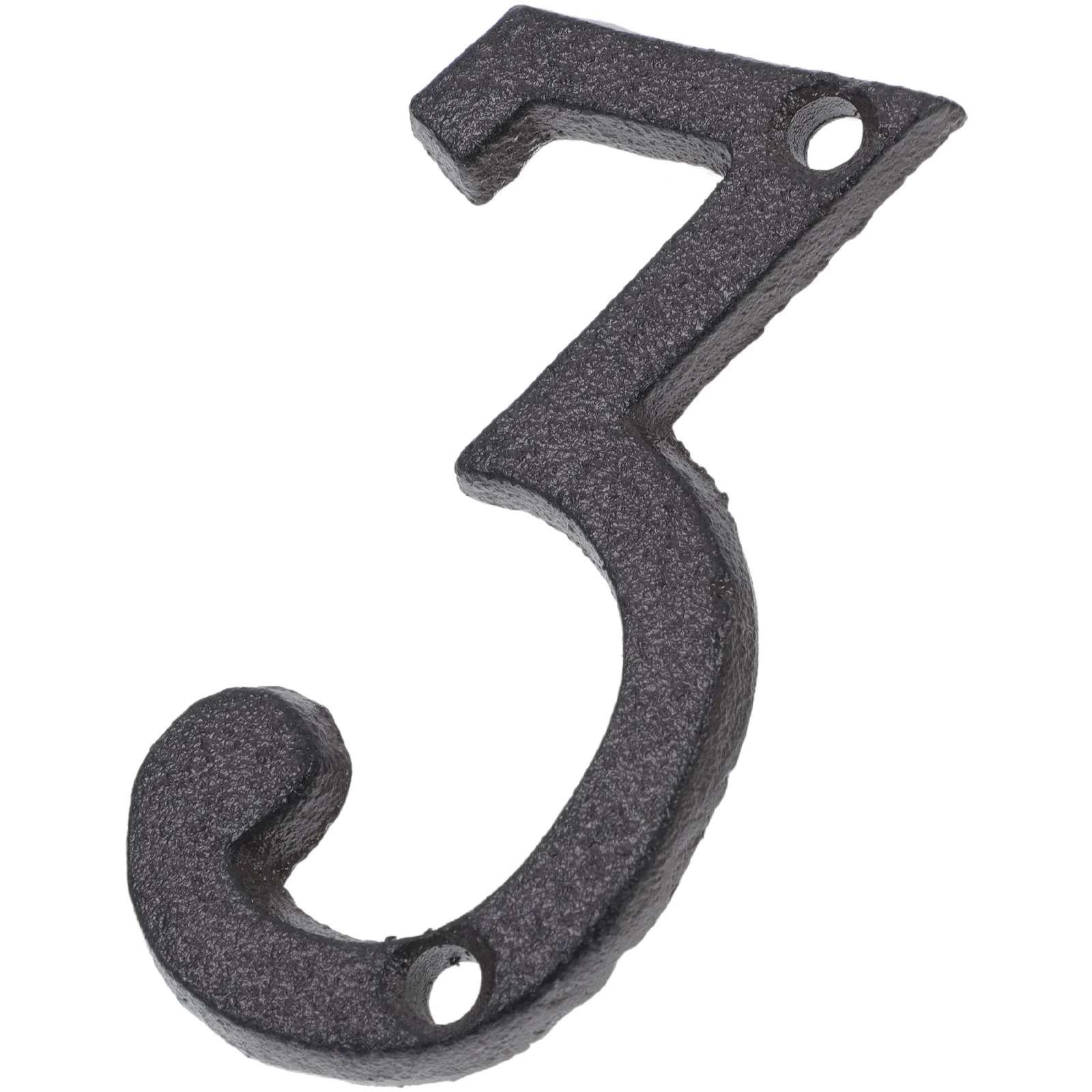 1Set Cast Iron Metal Number for Address Outdoor Weatherproof Metal Mailbox Number Numbers for Address Outside