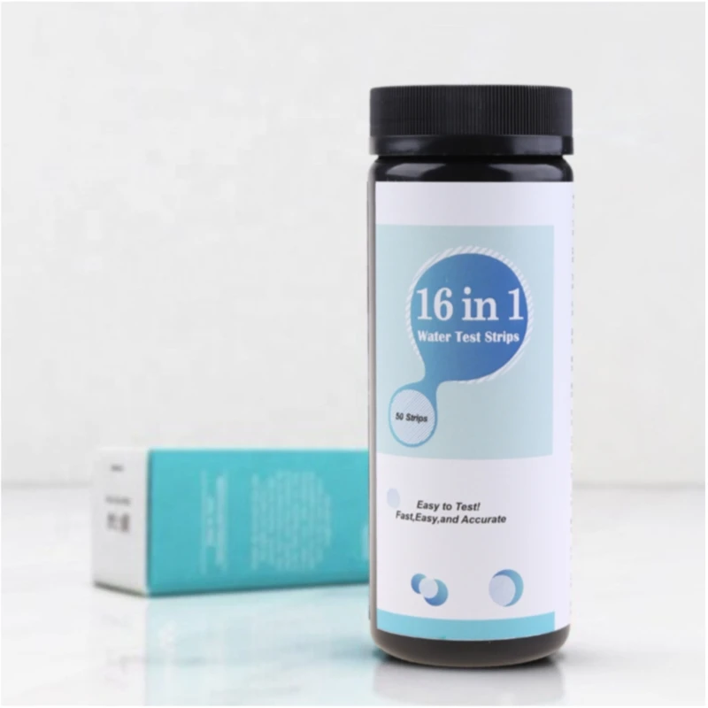652f Piscina direta e tiras teste água spa 50 Teste pacote tira pH Bromo cloro