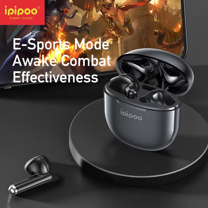 

Awei iPiPoo TP36 Wireless Earphone Bluetooth 5.3 Earphones 30H Long Battery Life IPX4 Waterproof True Wireless Headphone Earbuds