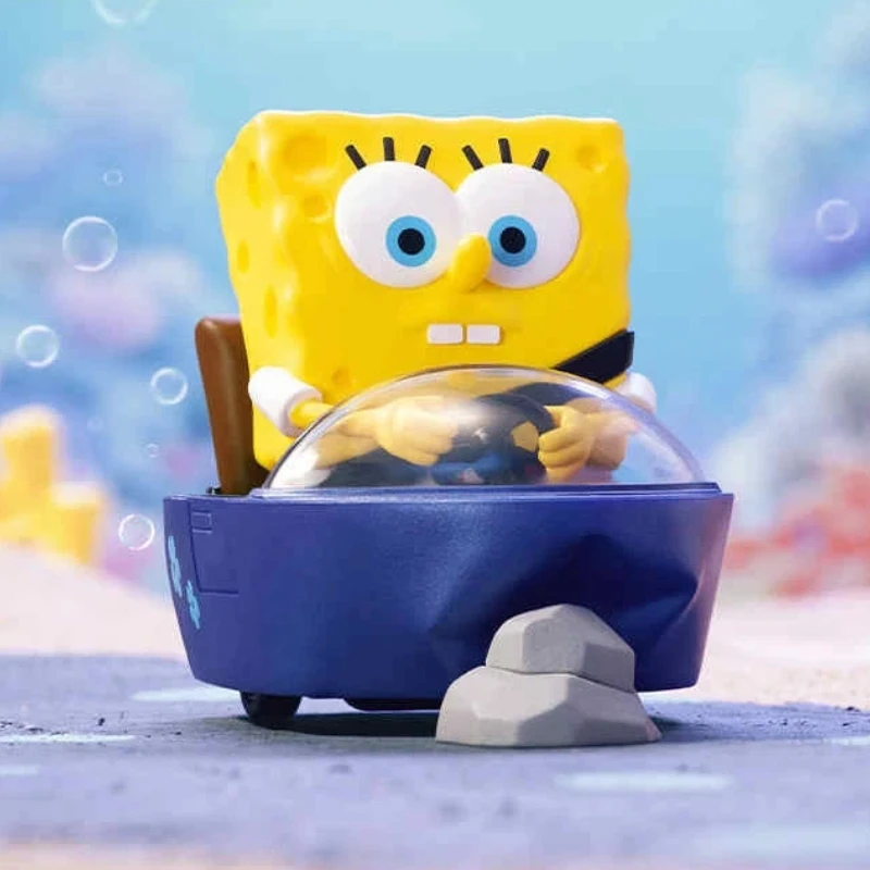 

Genuine Pop Mart Spongebob Life Transitions Series Blind Box Figure Desktop Decoration Gift For Anime Collectors Mystery Box Toy