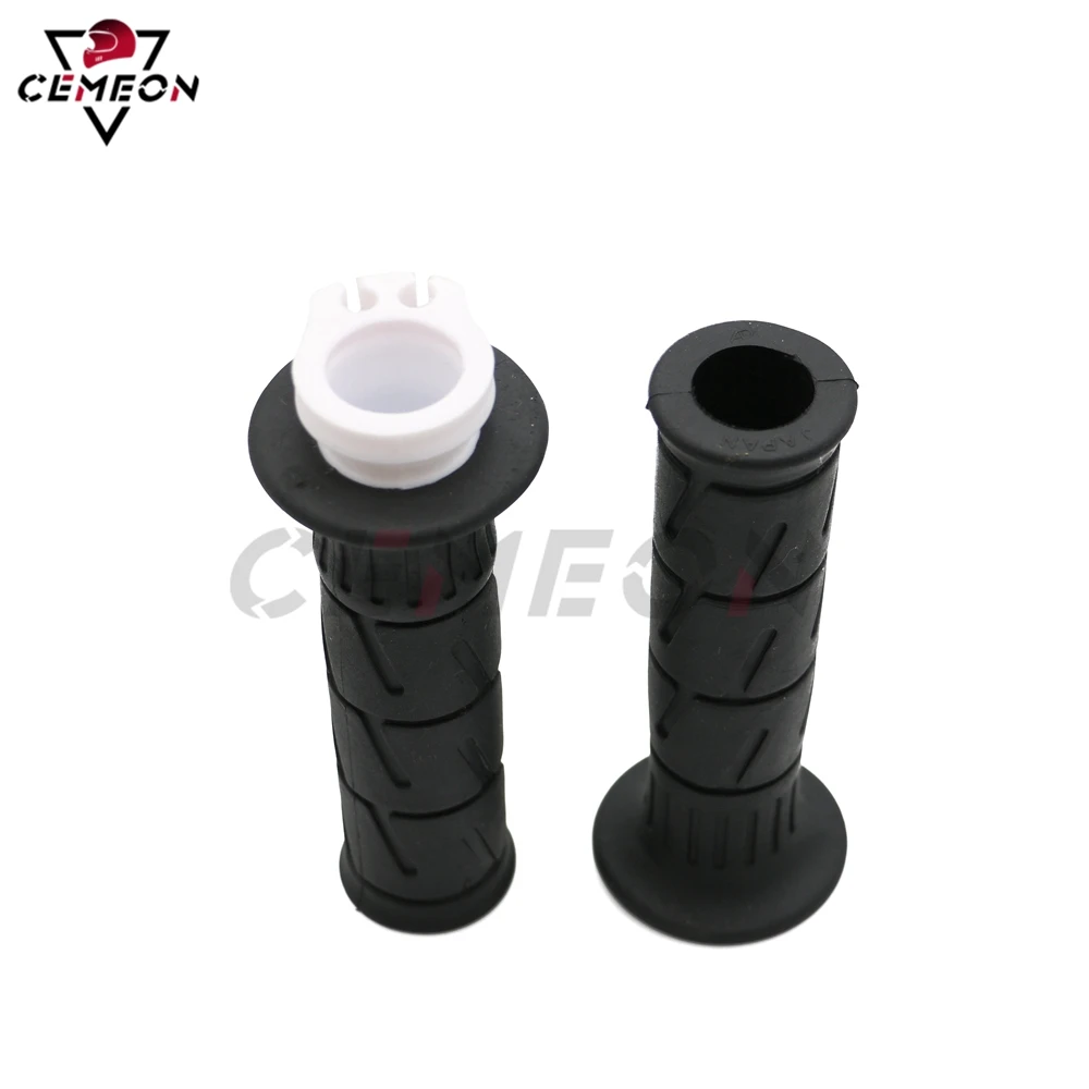 For Kawasaki ZX400 EN450 EN500 ER-5 NINJA 650 VERSYS 650 Z650 W650 H2 Motorcycle 7/8 Inch 22MM Grip Rubber Handlebar Cover Grips