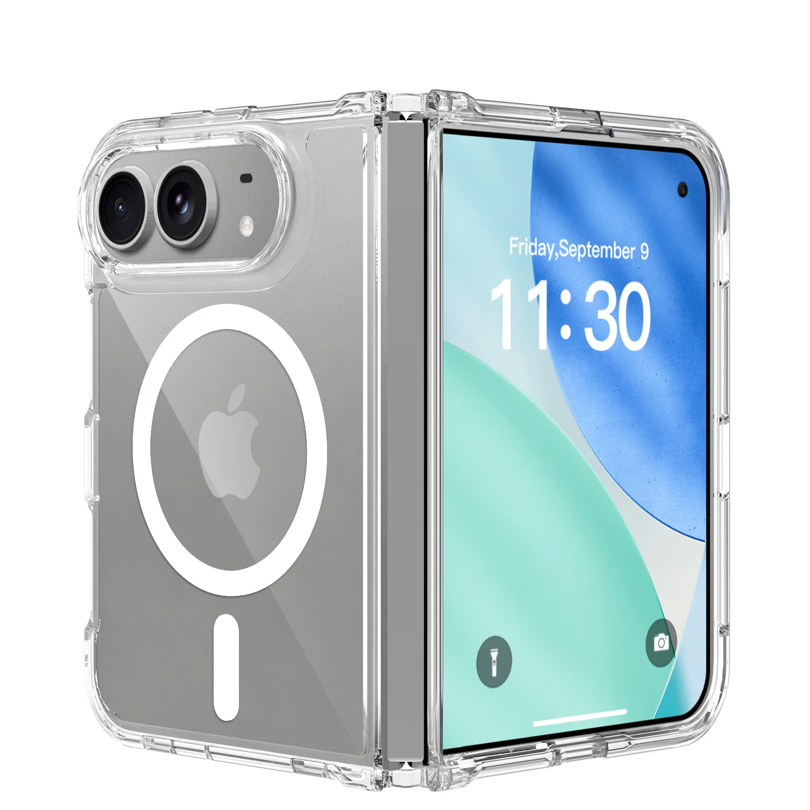 Für iPhone 18 Duo Hülle Magnetische Hülle PC+TPU-Schutz Für iPhone 18 Duo Cover – Detail 1
