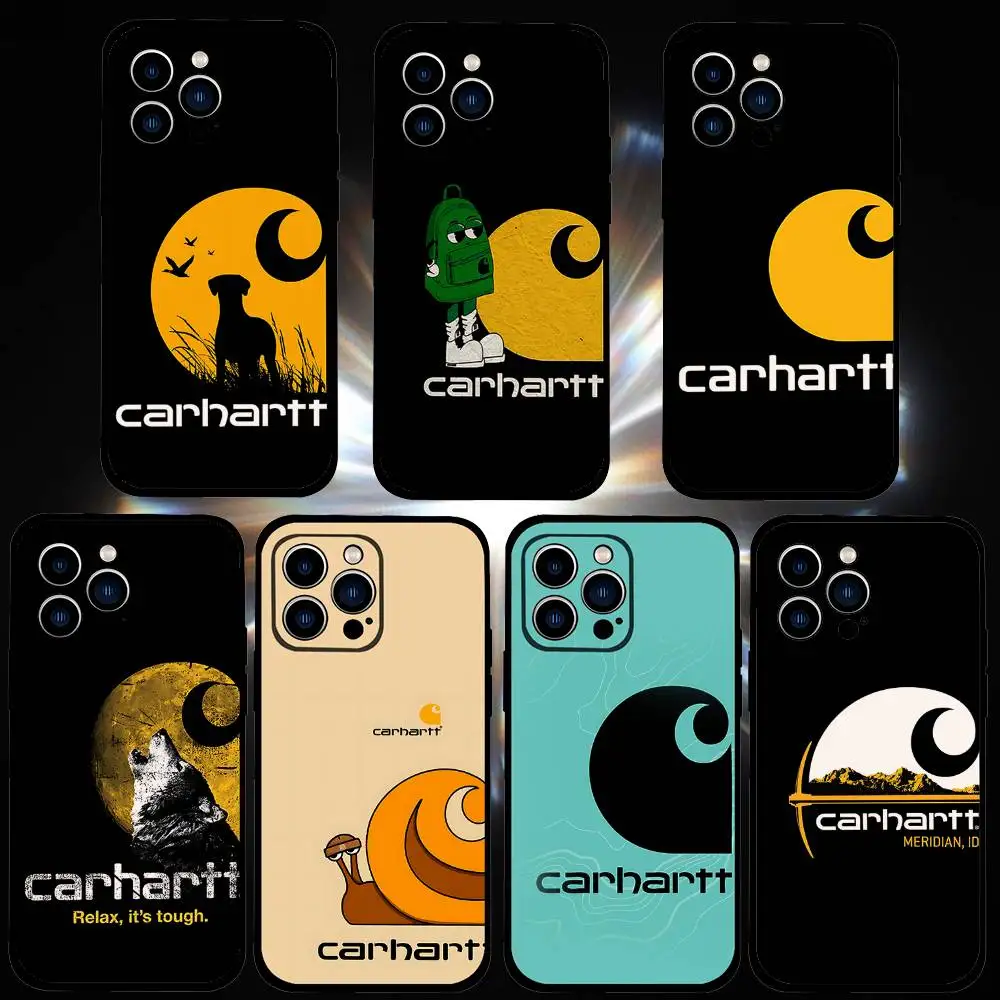 

Cool-B-CarharttS-s Phone Case For IPhone 17 15 Pro Max 14 Pro 12 11 13 Mini X XR XS 16 Plus SE Back Cover