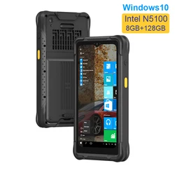 I61J WinPad Mini Tablet 6.5 Inch Intel N5100 CPU 8GB+128GB Rugged 4G IOT Hanheld Windows PDA PC MIL-STD-810H Waterproof IP67 PDA