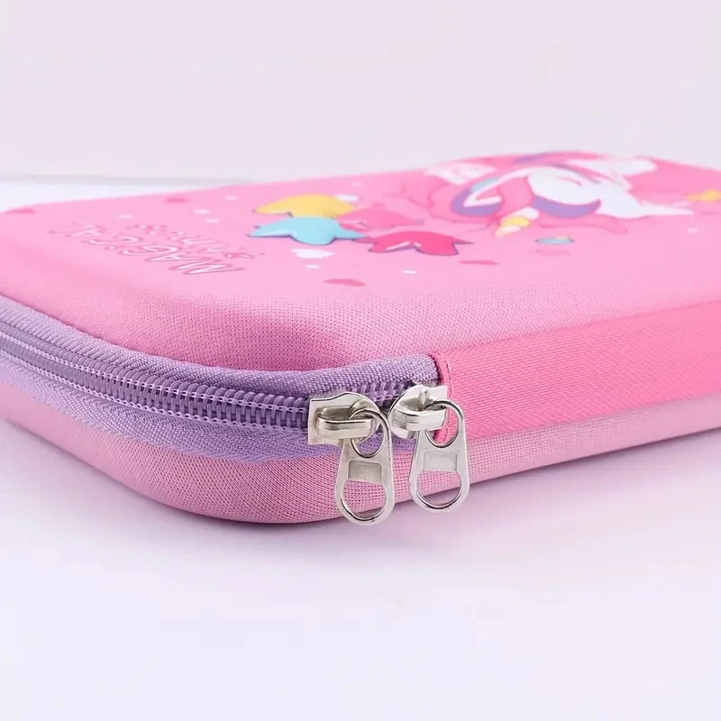 3D EVA Cute Pencil Case Cartoon Unicorn Stationery Box Girls Color Pencil Box Student Pen Case School Supplies Gifts Ipad Case