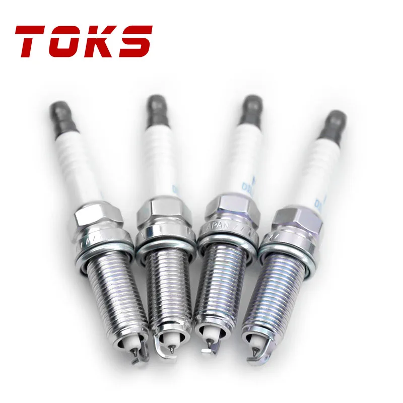 NEW 4PCS 22401-JA01B Dual Iridium Spark Plug DILKAR6A11 For Nissan X-Trail Altima Rogue Sentra Teana Versa Micra JA01B Auto part