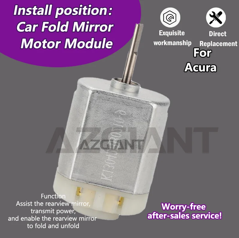 AZGIANT Car Power Folding Unit Mirror Actuator Motor For Acura ZDX MDX RDX RLX TLX A-Spec 3.5L V6 TSX car accessories tools