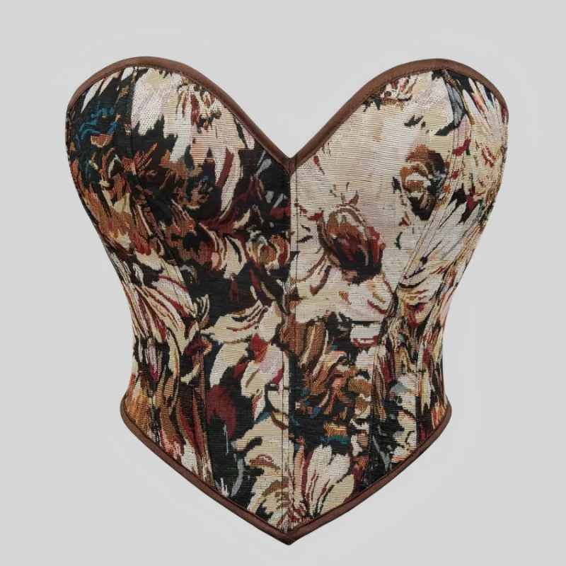 

Bustier Top Corset Top With Bones Plus Size For Women Overbust Corsette Top Korset For Party Outfit Casual Outerwear Lace Up