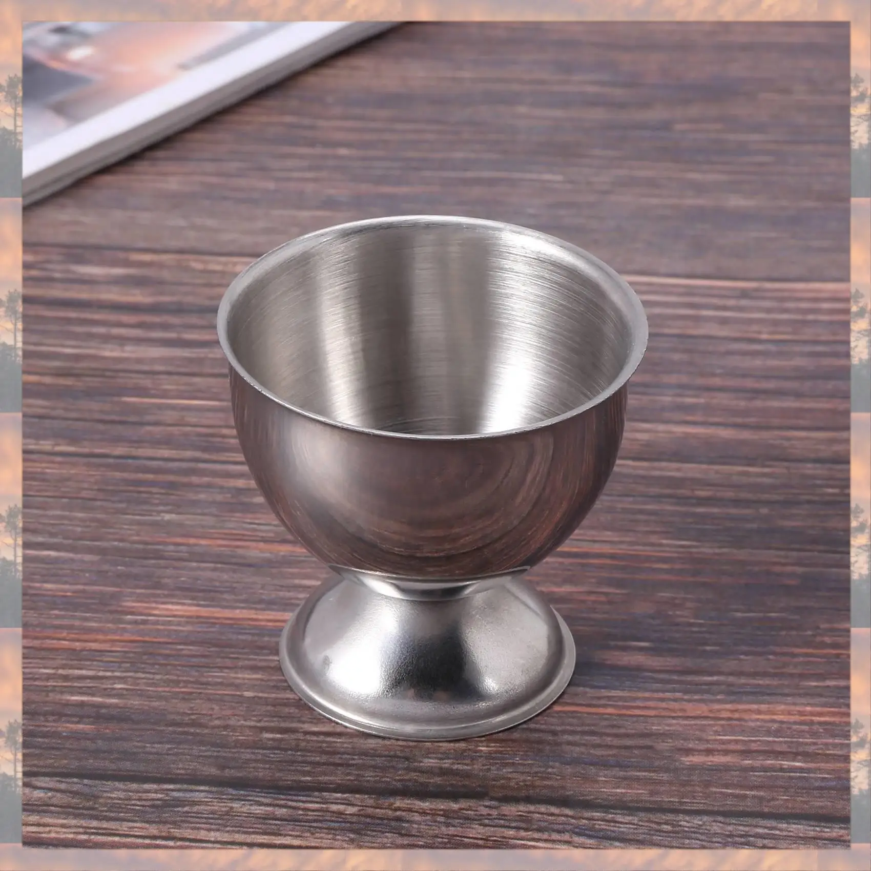

2025 Trend Egg Cups Set Stainless Steel Eggs Hard Boiled Eggs And Soft Tray Tool Holders Kitchen