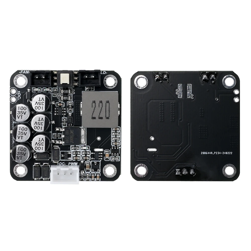 DIY Laser Driver Board for 40W 12V/24V Laser Module, 3 Pin Connection with PWM/TTL, Laser Drive Head Laser Engraver Parts