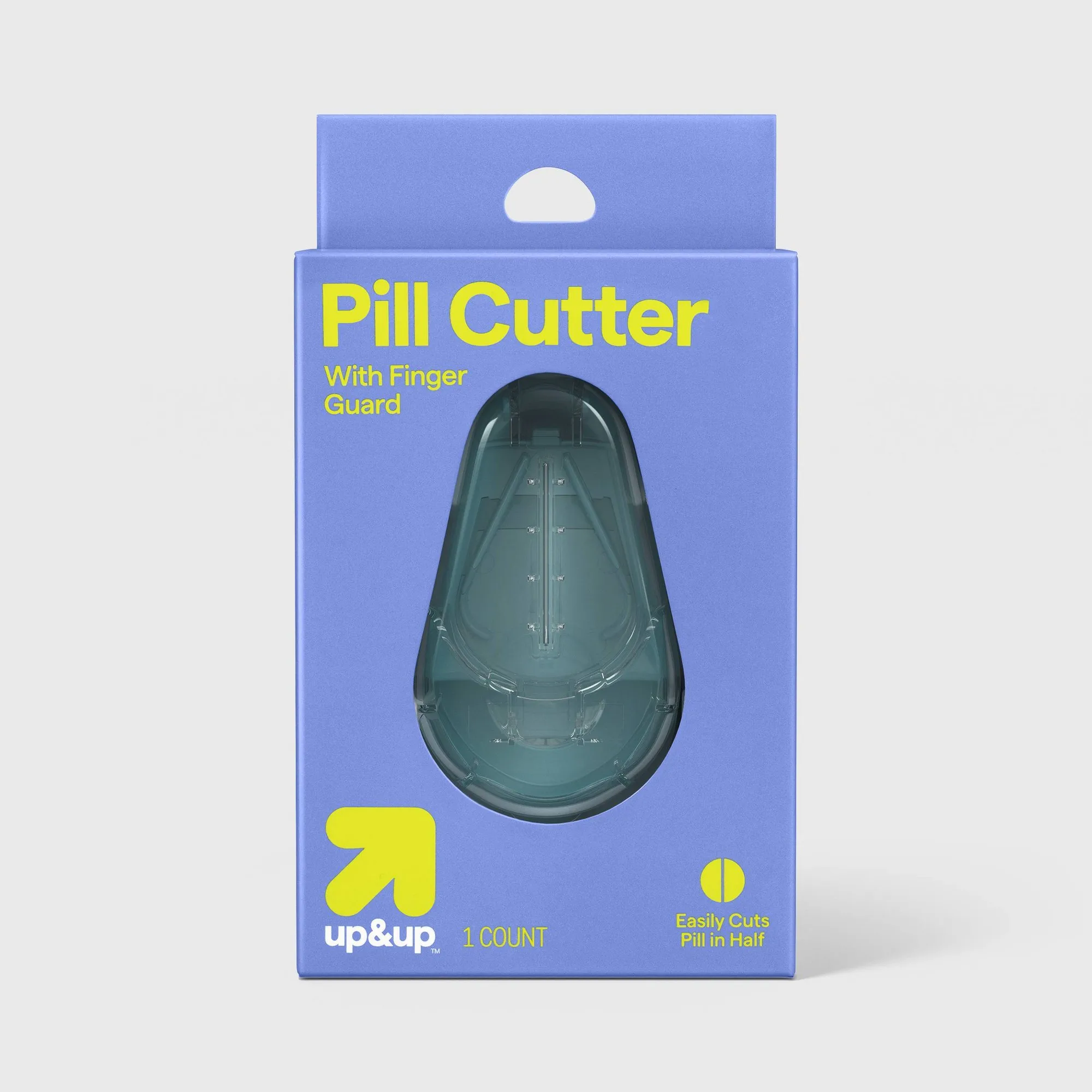 Compact Pill Cutter With Stainless Steel Blade, Portable Tablet Splitter For Travel And Home Medicine Use