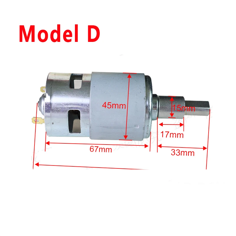 Moteur de soufflage de charge sans fil, dépoussiéreur au lithium, souffleur de suie industriel, DC 775, 18V à 21V