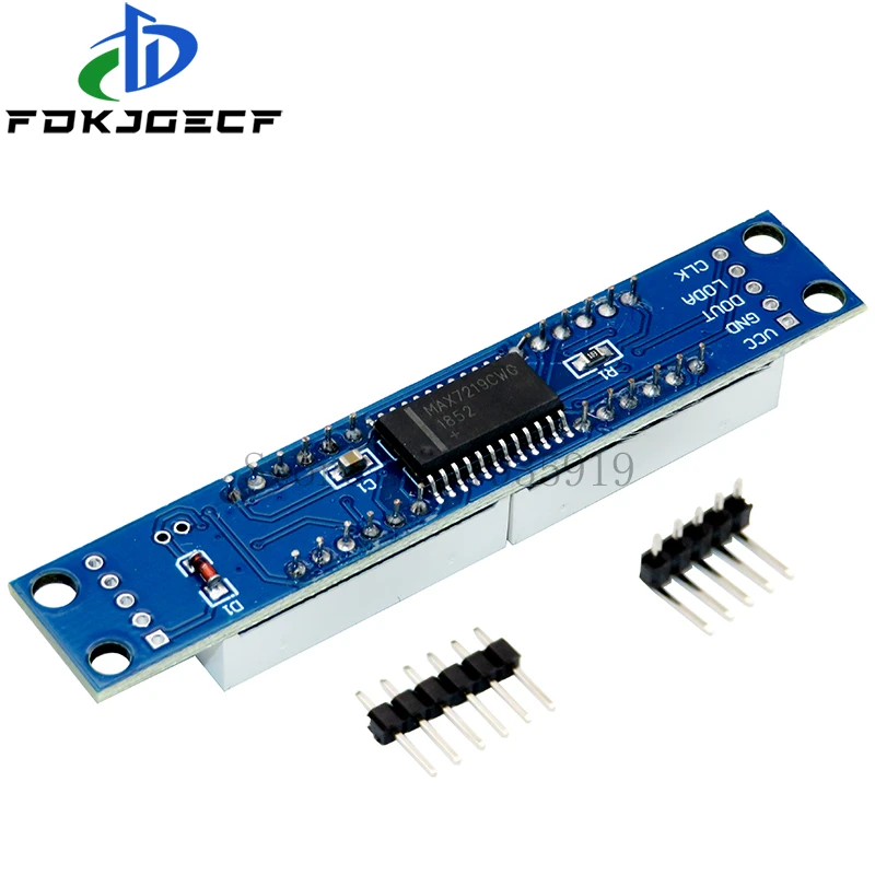 Picture 6: TM1637 4 Bits / TM1638 / MAX7219 8 bit Digital LED Display Module 7 Segment 0.36Inch Clock RED Anode Tube Four Serial Driver