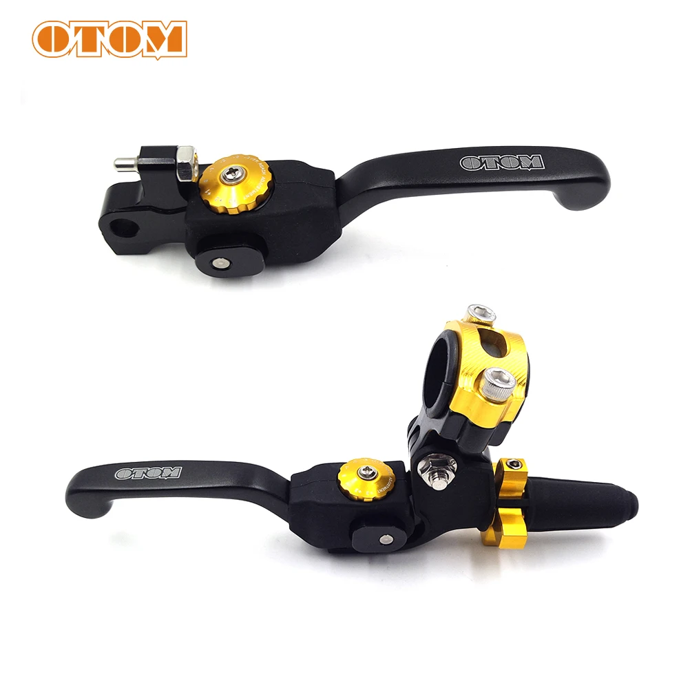 Motorcycle Folding Brake Clutch Lever CNC Handle 7 Gears Adjustable Universal 7/8\