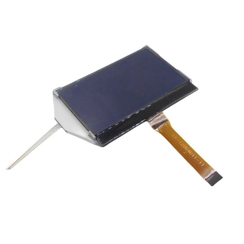 Display LCD Dot Matrix Screen, FSTN fundo branco, Black Letter Dot, monocromático COG, LX-12864B11, cinza
