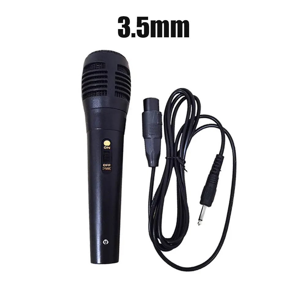 6.5mm\3.5mm Wired Microphone Portable Dynamic Omnidirectional KTV Handheld Megaphone For Karaoke Speaker