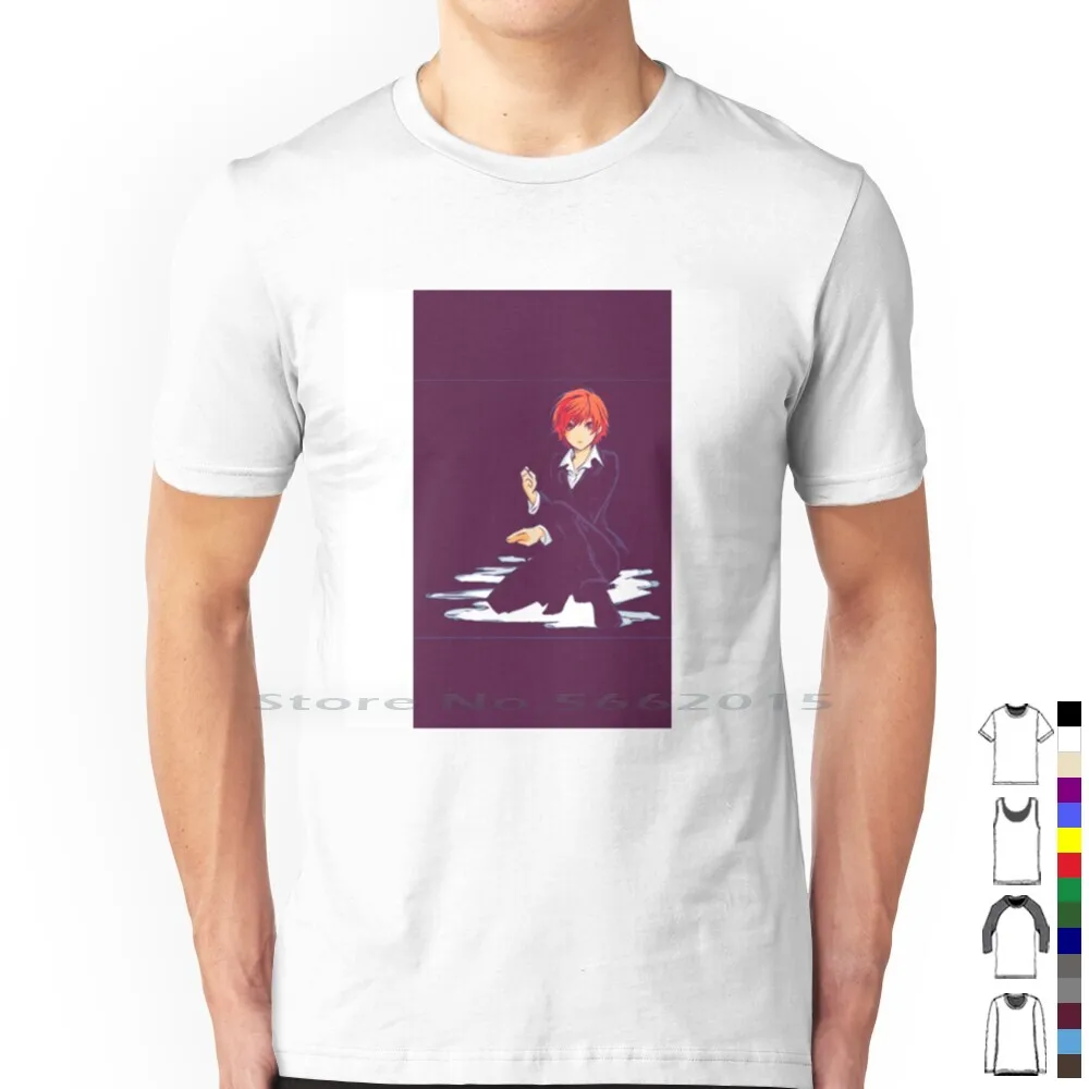 Baccano!-Ennis ( Sketch ) T Shirt 100% Cotton Baccano Dian Ennis Rail Tracer Felix Walken Vino Luck Gandor Miria Harvent Chane