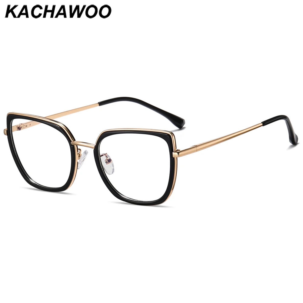kachawoo-oculos-meio-metal-com-luz-azul-olho-de-gato-lente-clara-tr90-para-computador-preto-cinza-rosa-para-as-mulheres