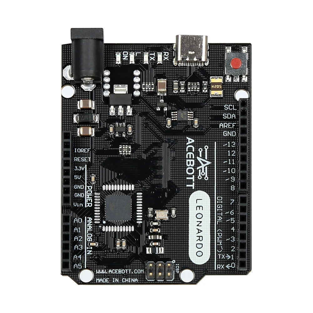 ACEBOTT Leonardo R3 Microcontroller Development Board Programming for Arduino Project