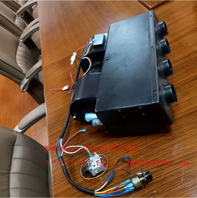 Car Tractor Truck Truck Construction Vehicle with Air Conditioner 404 Four-hole Evaporator Refrigeration Box Fan 24V