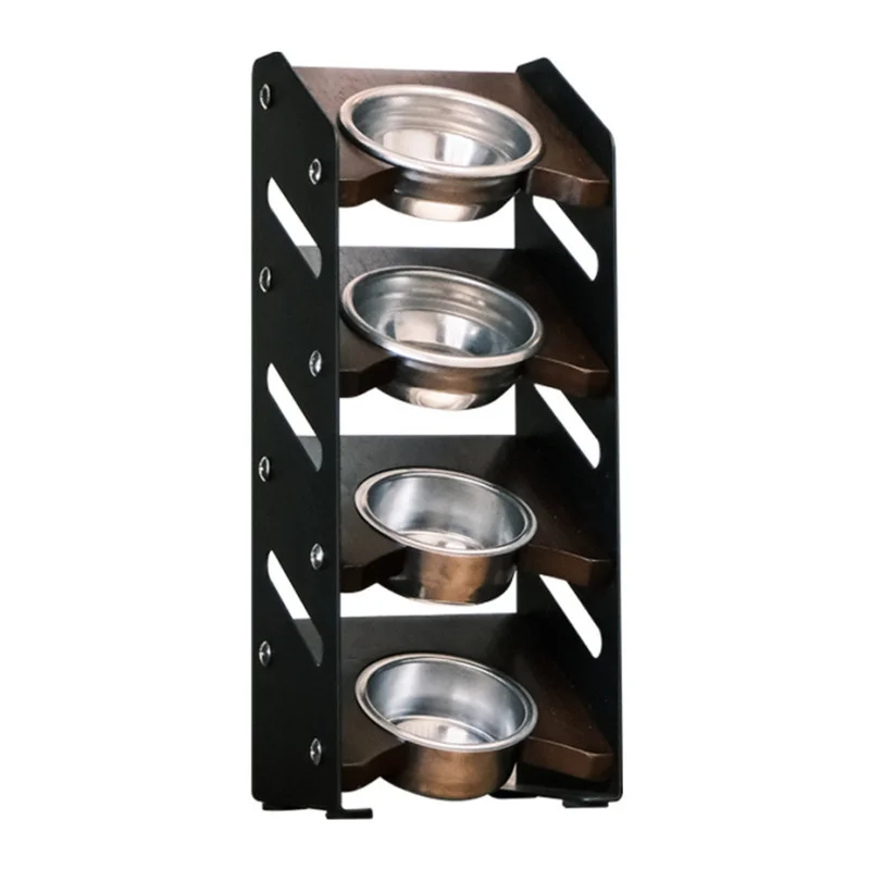 51/53/58mm Universal Coffee Handle Powder Bowl Storage Rack Blind Bowl Coffee Basket Stand Rack Coffee Utensil Storage