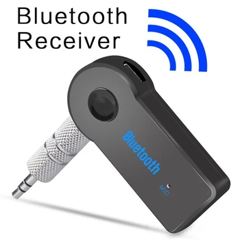 PIX-LINK B01 2-in-1 draadloze Bluetooth 5.0 ontvanger zenderadapter 3,5 mm jack voor automuziek audio aux hoofdtelefoonontvanger