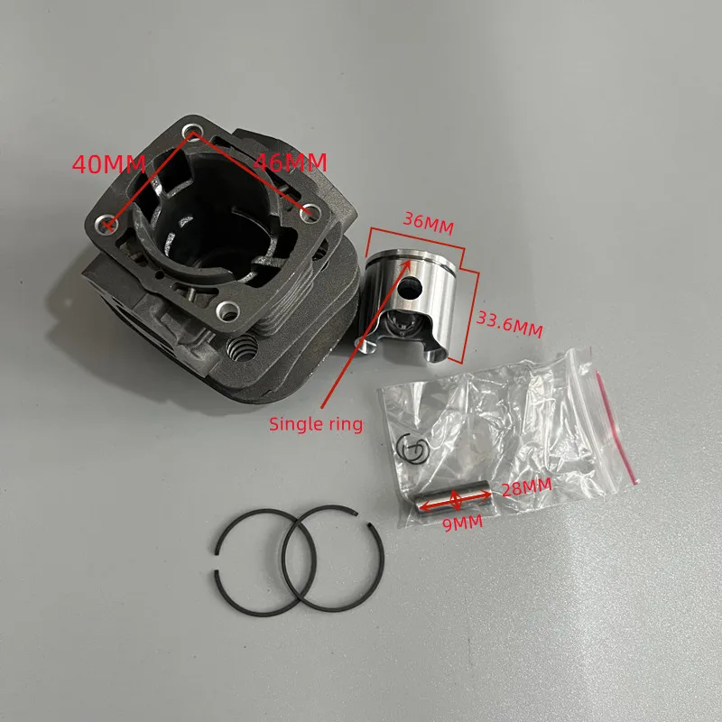 36MM Cylinder Piston Ring Kit For Echo SRM-336ES SRM-337ES SRM-336 SRM-337 RM336 Parts of brush cutter