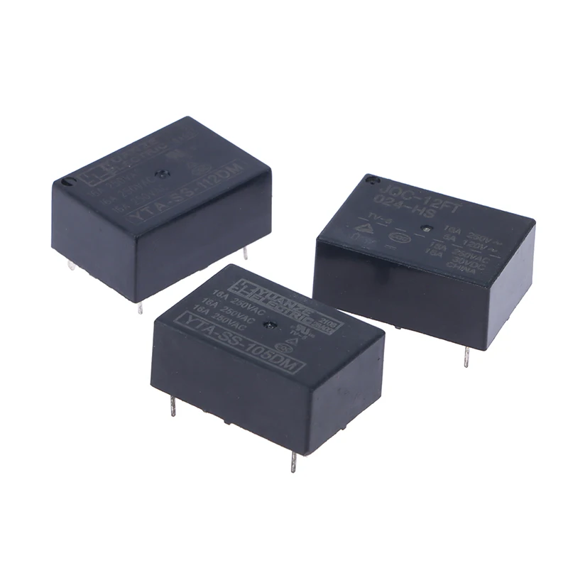 (.) New YTA-SS-105DM ; YTA-SS-112DM ; YTA-SS-124DM ; (7520-1A-16A) Relay 4pins