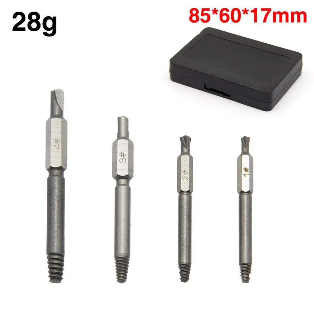 

Broken Screw Remover Double-Sided Extractor User-Friendly Tool Design Versatile Size Range Double Sided Screw Extractor Kit